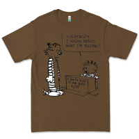 Cacao calvin Premium Tee - linhVisuals