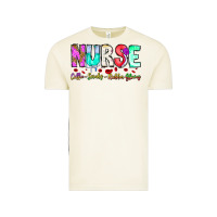 Vintage Arctic Nurse Coffee Scrubs Rubber Gloves Vintage Tee - CowhideDigitalArt
