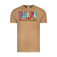 Vintage Camel Nurse Coffee Scrubs Rubber Gloves Vintage Tee - CowhideDigitalArt