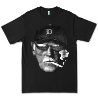 Black newcigarette smoking jim leyland Premium Tee - linhVisuals