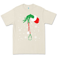 Bone newchristmas grinch hand holding a stethoscope Premium Tee - linhVisuals