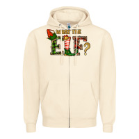Sandshell What The Elf Christmas Zipper Hoodie - RanaPortraitStore