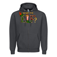 Smoke What The Elf Christmas Zipper Hoodie - RanaPortraitStore