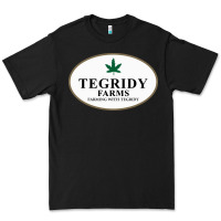 Black tegridy farms Premium Tee - linhVisuals