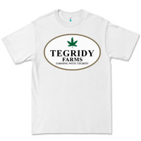 White tegridy farms Premium Tee - linhVisuals