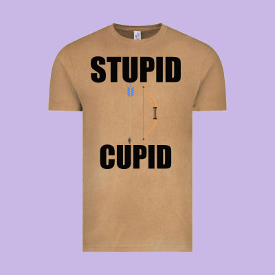 Stupid Cupid Vintage Tee Designed By Bettercallsaul