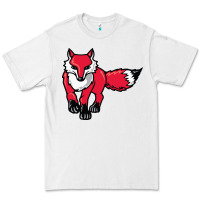 White marist red foxes Premium Tee - linhVisuals