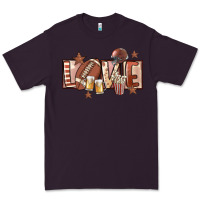 Plum football love Premium Tee - FaDigitalArtStudio