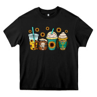 Black yellowstone coffee cups Heavy Core Tee - OliviaCreatesArt