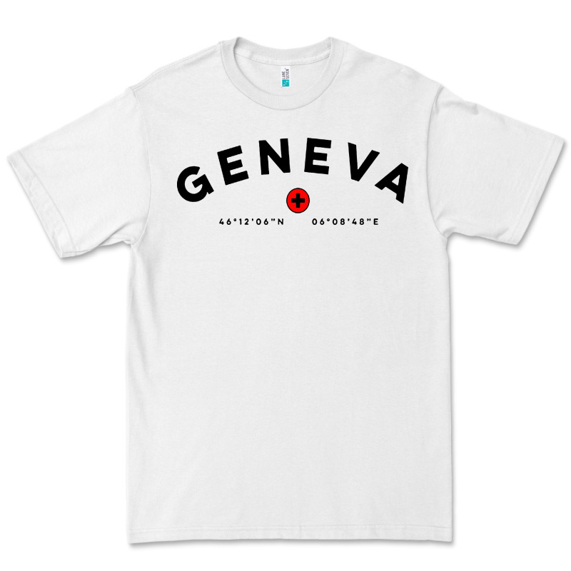Geneva Switzerland Clothing Gifts And Souvenirs Premium Tee by linhVisuals | Teevron
