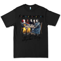 Black Horror friends Premium Tee - linhVisuals