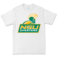 White norfolk state spartans Premium Tee - linhVisuals