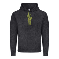 Vintage Black saguaro cactus Vintage Hoodie - LillyAllenDesigns