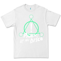 White PANIC! AT THE DISCO Premium Tee - linhVisuals