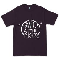Plum PANIC! AT THE DISCO Premium Tee - linhVisuals