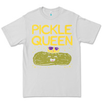 Dove Grey are you the pickle queen womens funny pickle gifts premium t shirt Premium Tee - linhVisuals