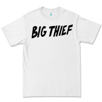 White BIG THIEF Premium Tee - linhVisuals