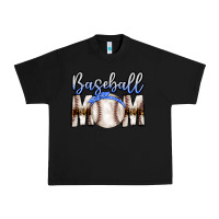Black Baseball Mom Urban Heavy Tee - CowhideDigitalArt