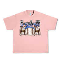 Salmon Baseball Mom Urban Heavy Tee - CowhideDigitalArt