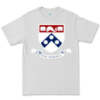 Dove Grey upenn shield with banner Premium Tee - linhVisuals