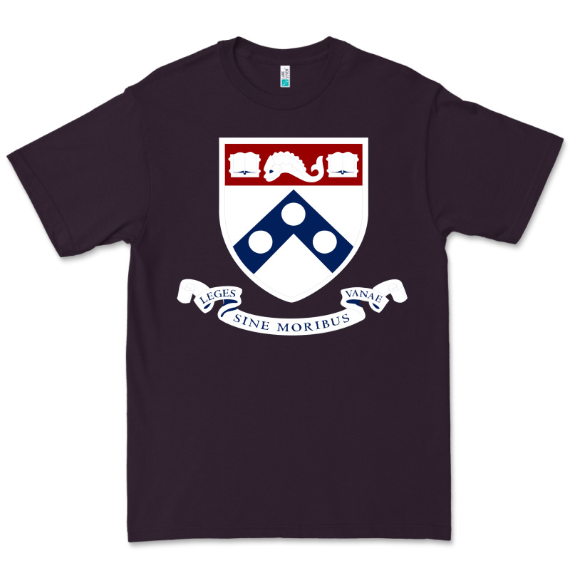 Upenn Shield With Banner Premium Tee by linhVisuals | Teevron