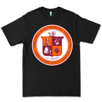 Black virginia tech seal Premium Tee - linhVisuals