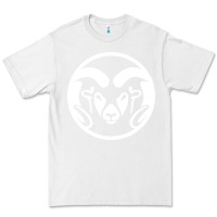 White colorado state rams Premium Tee - linhVisuals