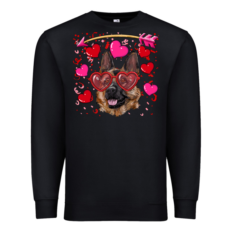 Valentine's German Shepherd Premium Sweatshirt by RanaPortraitStore | Teevron