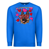 True Royal valentine's german shepherd Premium Sweatshirt - RanaPortraitStore