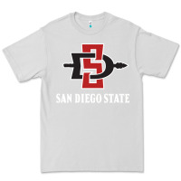 Dove Grey san diego state aztecs Premium Tee - linhVisuals