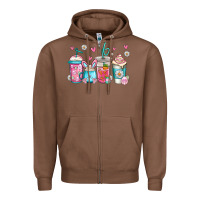 Chestnut easter coffee Zipper Hoodie - Jasminsmagicworld