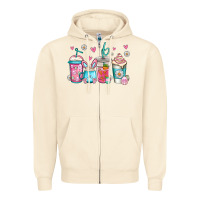 Sandshell easter coffee Zipper Hoodie - Jasminsmagicworld