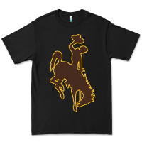 Black university of wyoming cowboys Premium Tee - linhVisuals