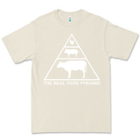 Bone the real food pyramid carnivore Premium Tee - linhVisuals