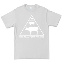 Dove Grey the real food pyramid carnivore Premium Tee - linhVisuals