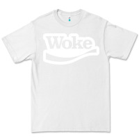 White Woke Premium Tee - linhVisuals