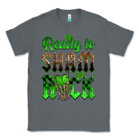 Charcoal Heather St. Patricks' Day ready to sham rock Classic Tee - OliviaCreatesArt