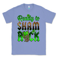 Colony Blue St. Patricks' Day ready to sham rock Classic Tee - OliviaCreatesArt
