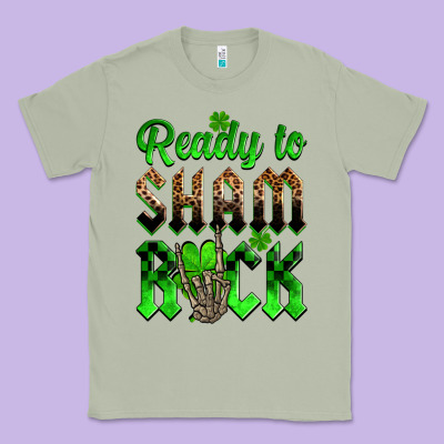 St. Patricks' Day Ready To Sham Rock Classic Tee Designed By Oliviacreatesart