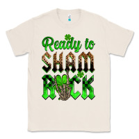 Natural St. Patricks' Day ready to sham rock Classic Tee - OliviaCreatesArt