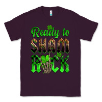 Plum St. Patricks' Day ready to sham rock Classic Tee - OliviaCreatesArt