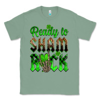 Sage St. Patricks' Day ready to sham rock Classic Tee - OliviaCreatesArt