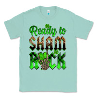 Seafoam St. Patricks' Day ready to sham rock Classic Tee - OliviaCreatesArt