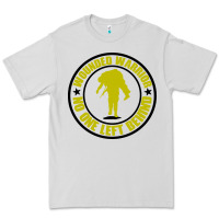 Dove Grey Wounded Warrior No One Left Behind War Veteran Premium Tee - linhVisuals
