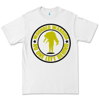White Wounded Warrior No One Left Behind War Veteran Premium Tee - linhVisuals
