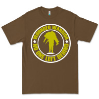 Cacao Wounded Warrior No One Left Behind War Veteran Premium Tee - linhVisuals