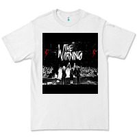 White The warning Tour Premium Tee - linhVisuals