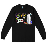 Black Bows and Boos Y'all Long Sleeve Tee - CowhideDigitalArt