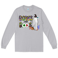 Moon Dust Bows and Boos Y'all Long Sleeve Tee - CowhideDigitalArt
