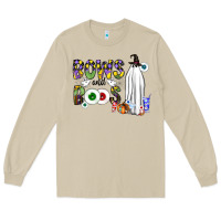 Mushroom Bows and Boos Y'all Long Sleeve Tee - CowhideDigitalArt
